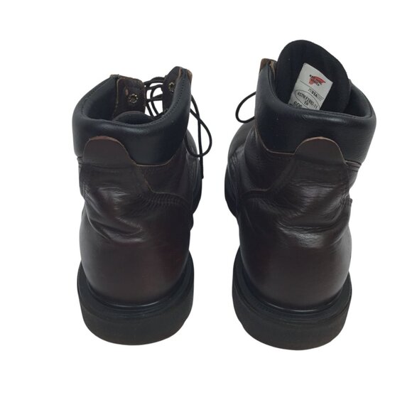 Red Wing Shoes 606 SuperSole Waterproof Mens 11.5 Oil & Slip Resistant Leather W - Picture 6 of 12